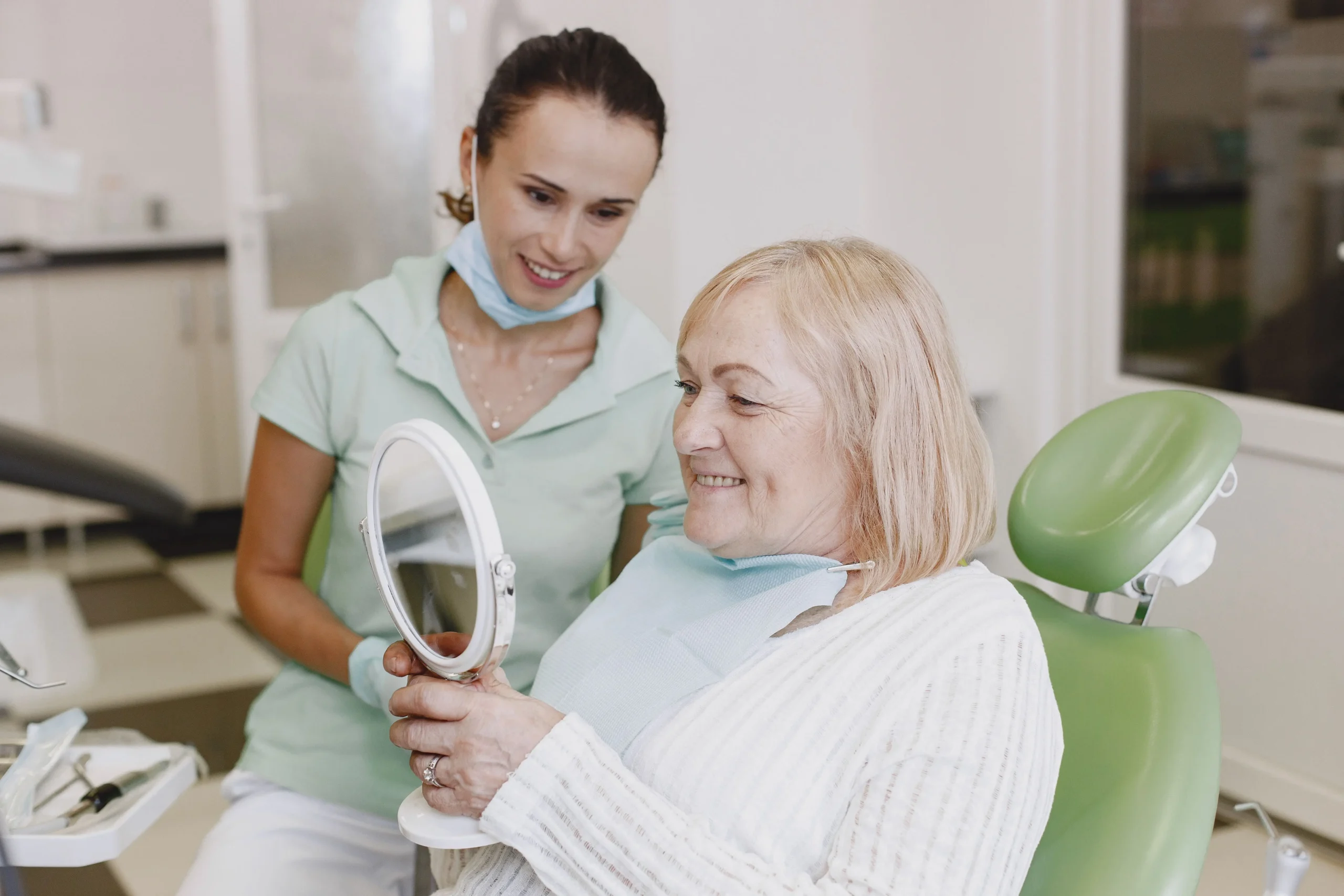 snap-in dentures vs implants